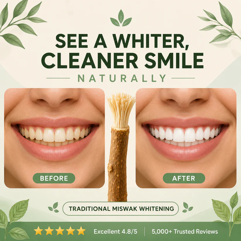 StickBrush - Natural Miswak Toothbrush Stick